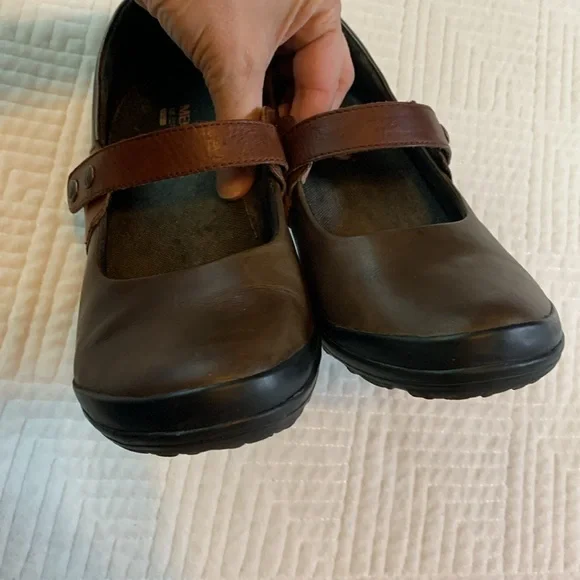 Merrell Veranda Emme J69042 Brown Leather Mary Jane Shoes, Womens 8.5 - Picture 8 of 16